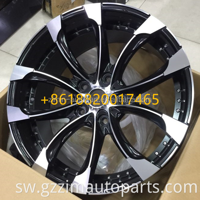Bei ya Kiwanda Ubora wa 4x4 Magurudumu ya Gari Rim 22 inchi 20 Inch rims kwa FJ200 2016 LC200 Wald Sinema Magurudumu Rims